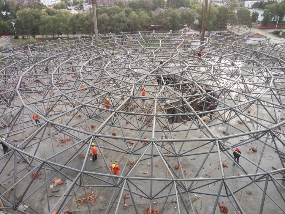 当阳全民健身中心网架