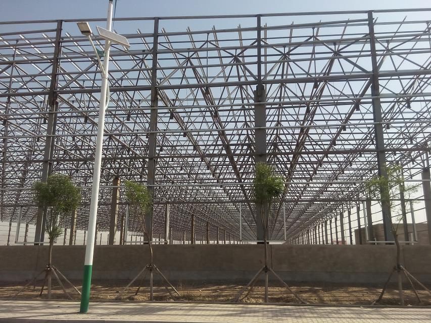 当阳汽车工业厂房网架